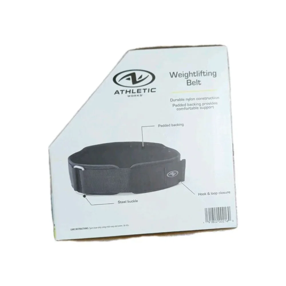 New Athletic Works Weightlifting Belt Size S/M (Waist27